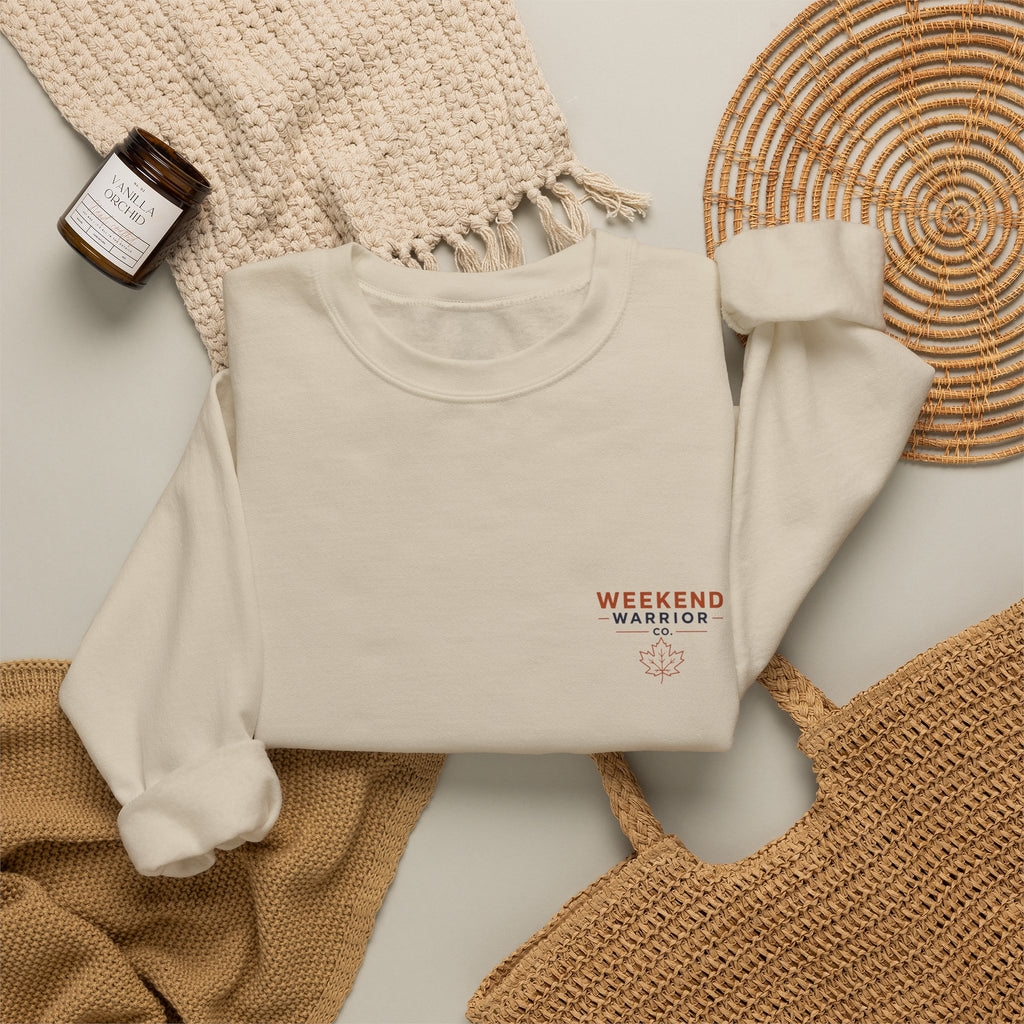 Weekend Warrior Sweatshirt — Coastal Fall Crewneck