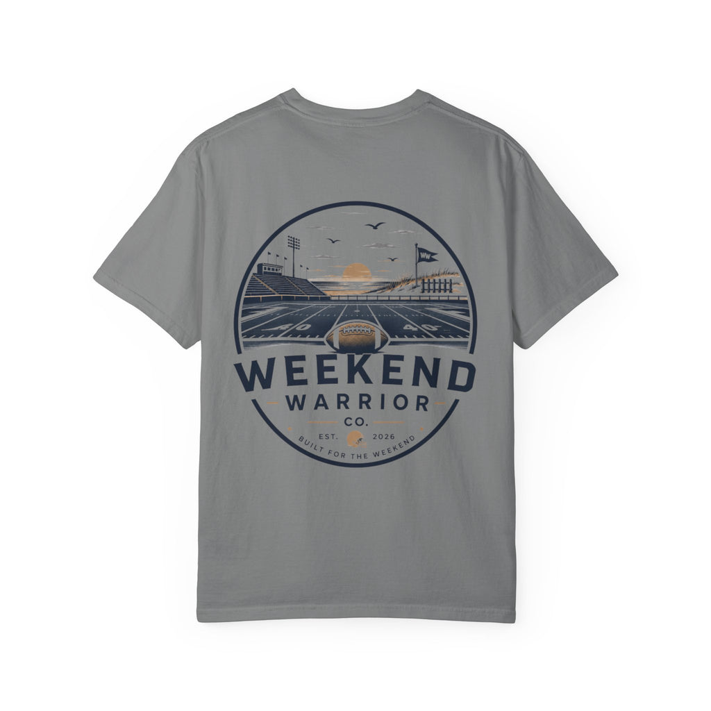 Weekend Warrior T-Shirt — Coastal Football Graphic