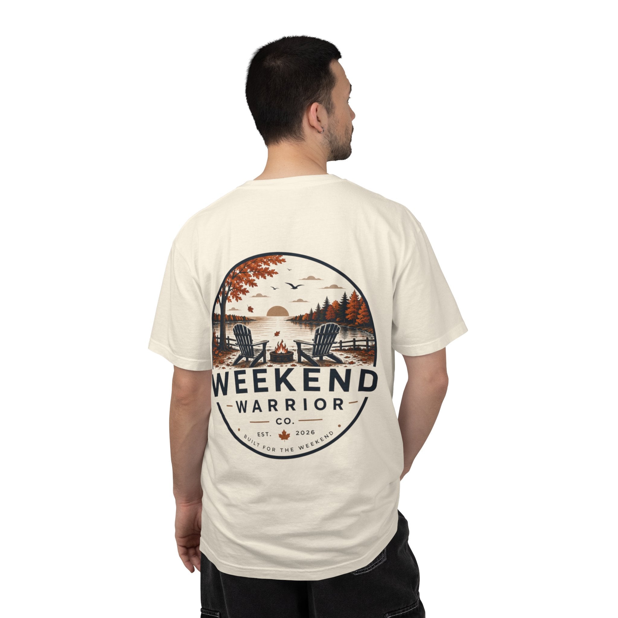 Weekend Warrior T-Shirt — Coastal Fall Graphic