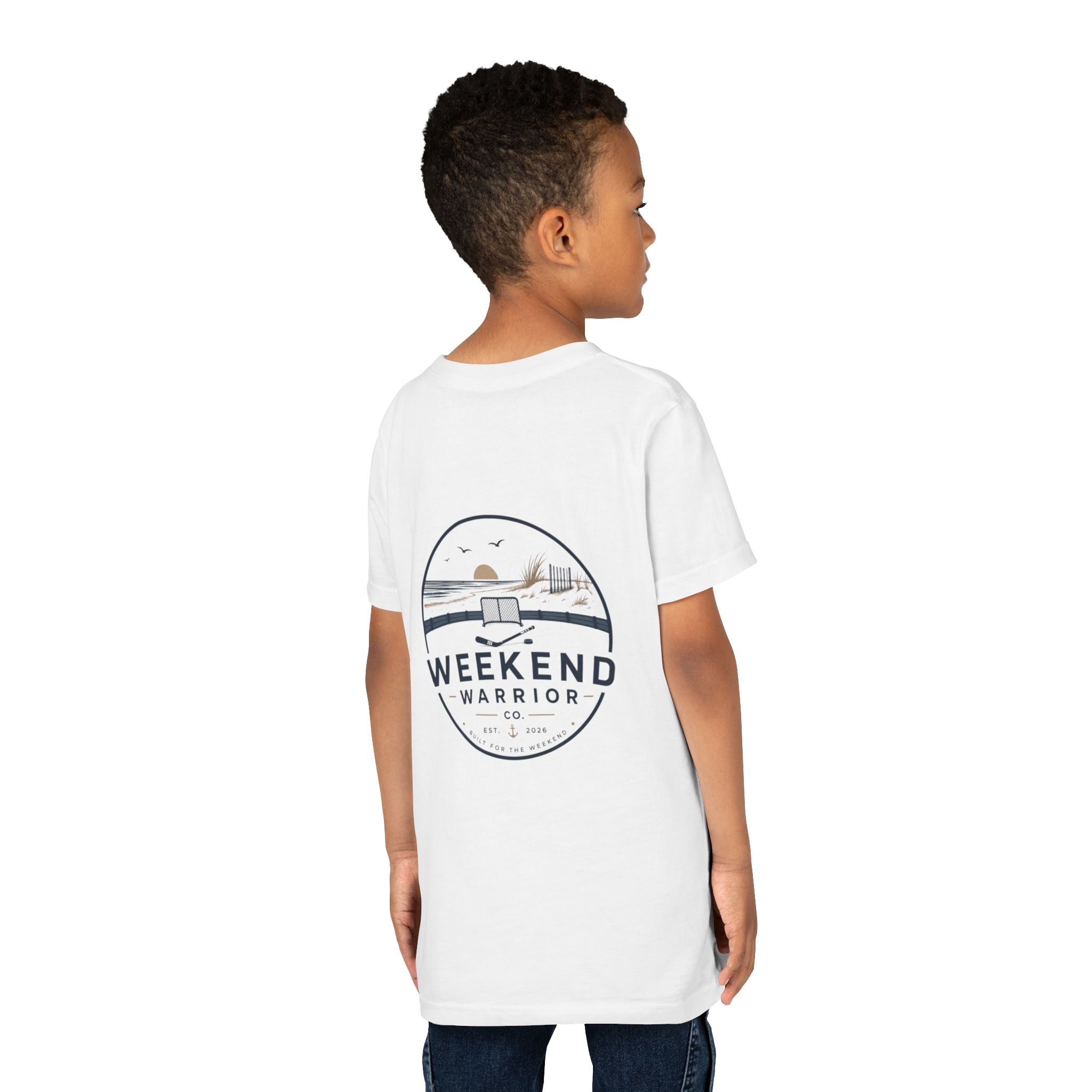 Weekend Warrior Youth Tee — Coastal Hockey Graphic Shirt