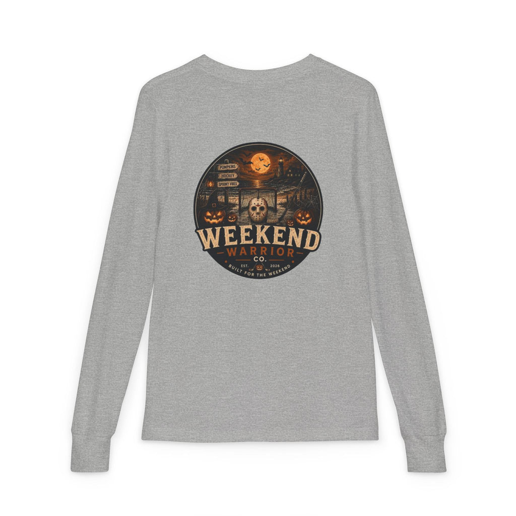 LIMITED EDITION Youth Weekend Warrior Long Sleeve Spooky Hockey Tee