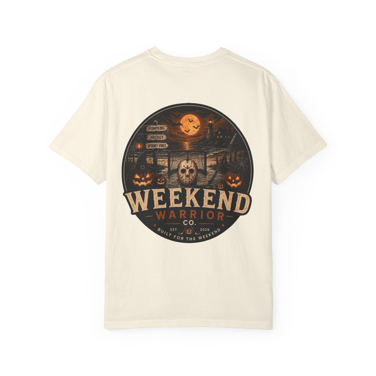 LIMITED EDITION Weekend Warrior Spooky Hockey T-Shirt