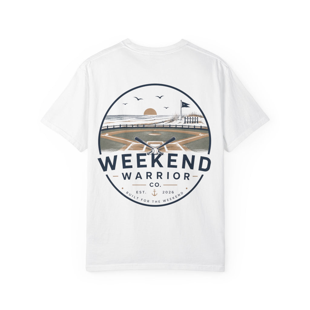 Weekend Warrior T-Shirt — Coastal Baseball Graphic