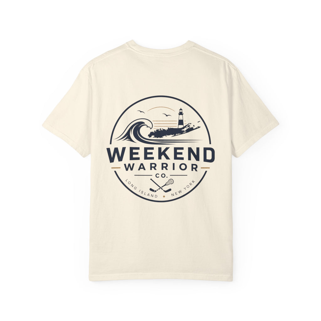 Weekend Warrior T-Shirt — Coastal Lighthouse Graphic
