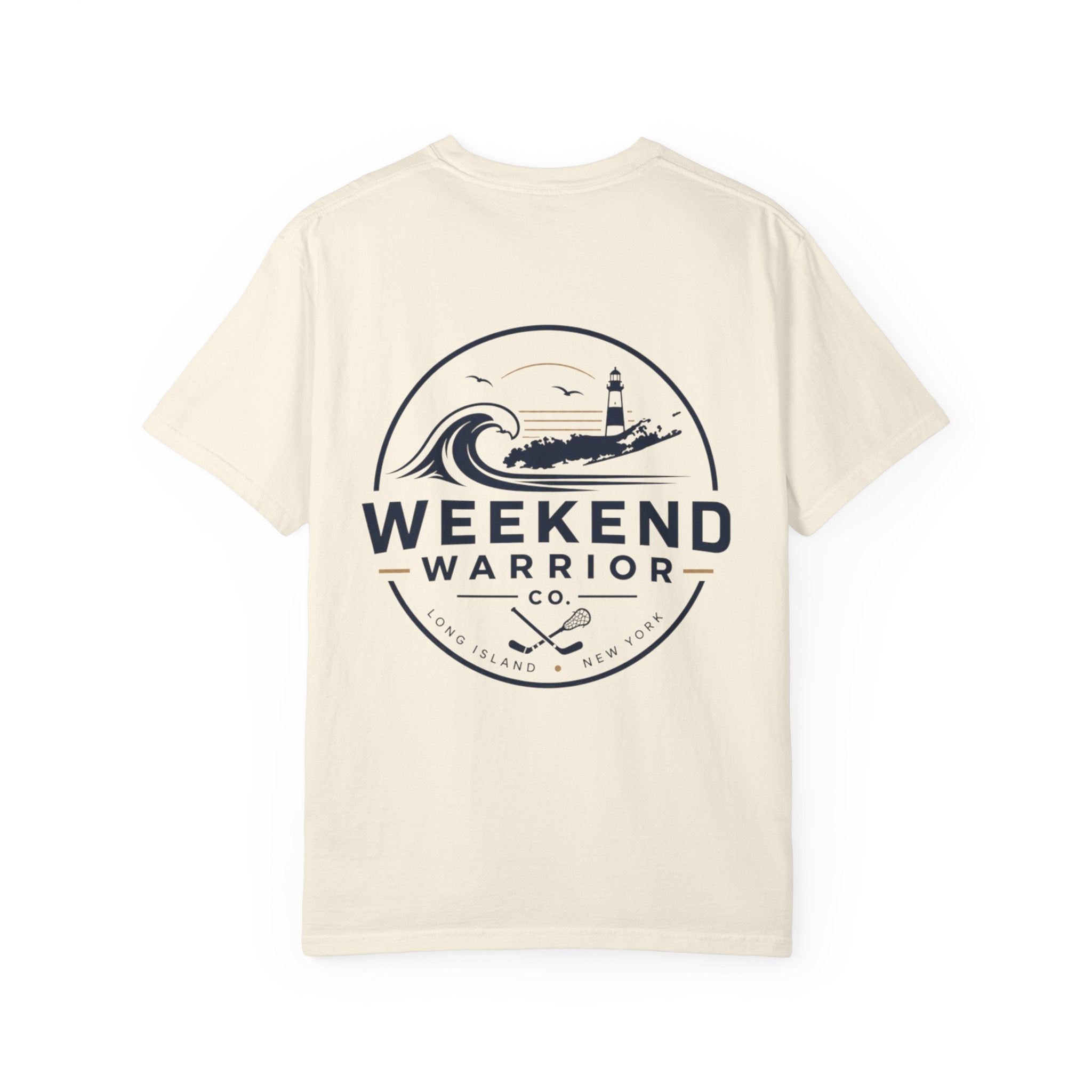 Weekend Warrior T-Shirt — Coastal Lighthouse Graphic