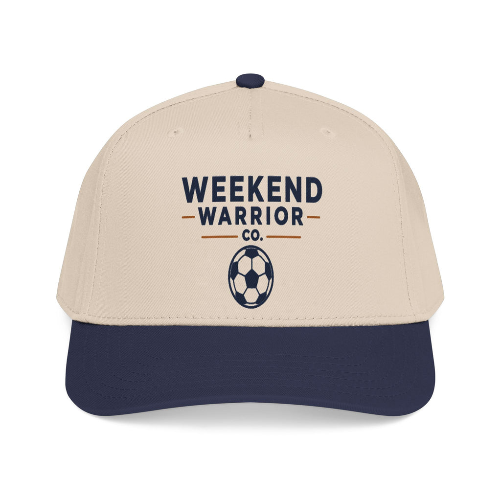 Weekend Warrior Co. Baseball Cap — Casual Two-Tone Soccer Hat