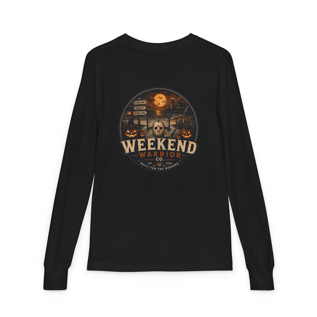 LIMITED EDITION Youth Weekend Warrior Long Sleeve Spooky Hockey Tee