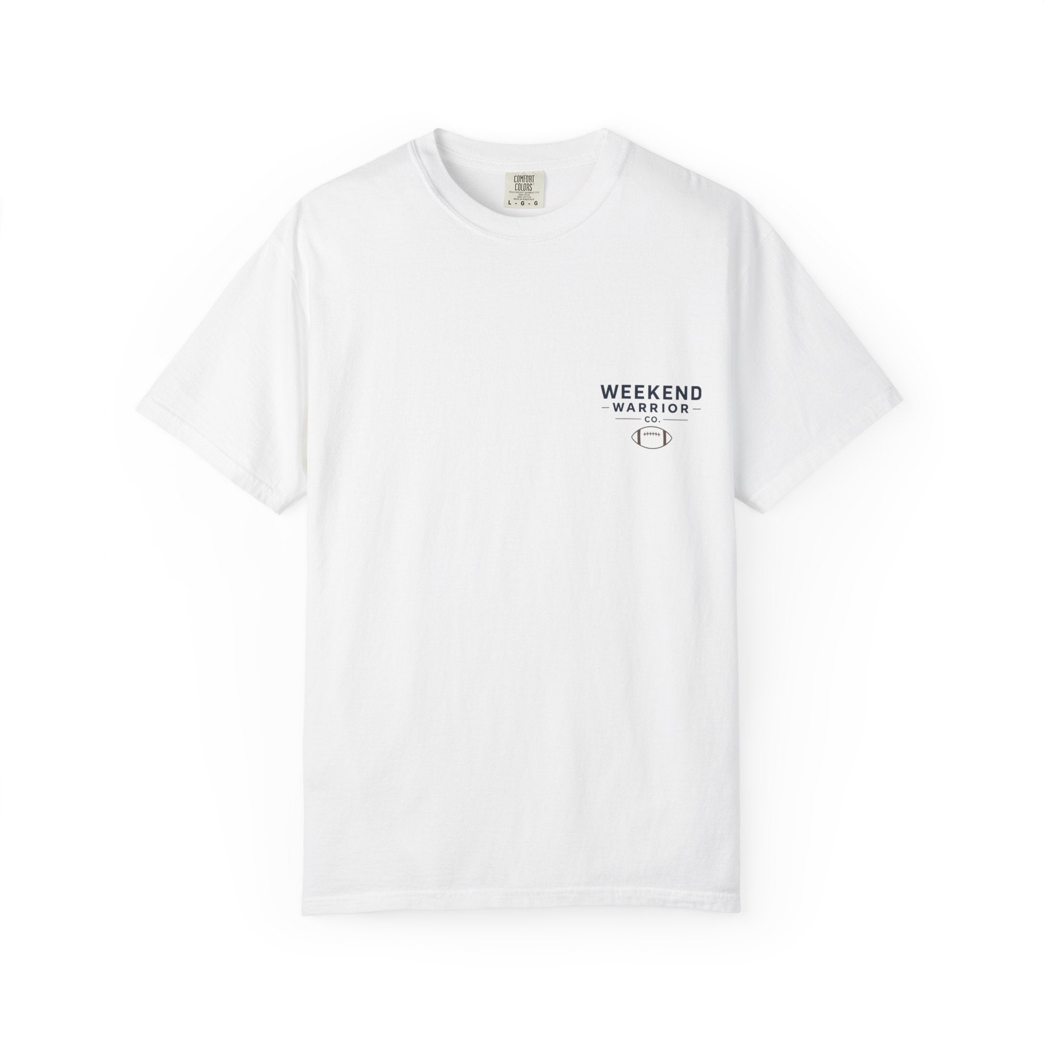 Weekend Warrior T-Shirt — Coastal Football Graphic