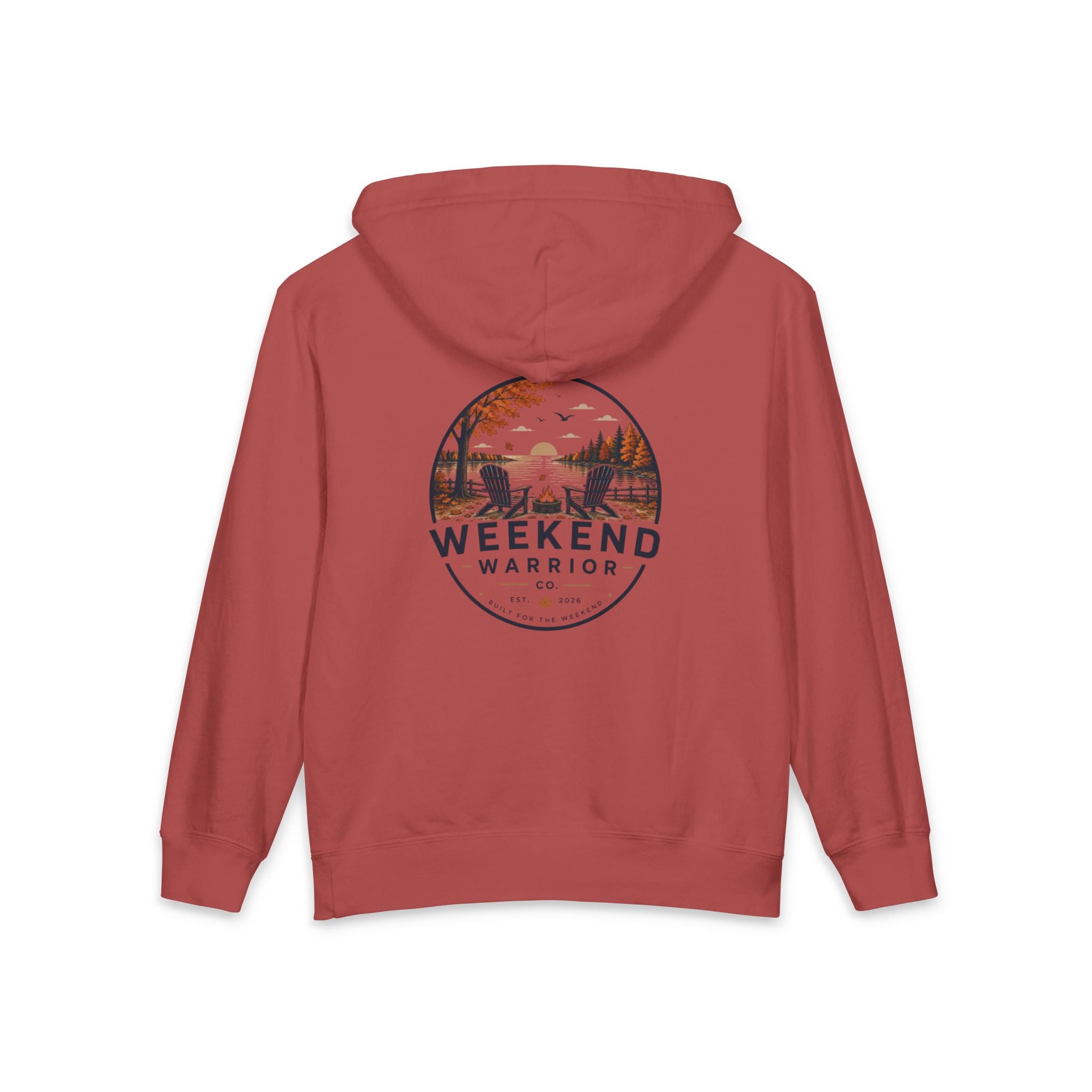Weekend Warrior Youth Hoodie — Coastal Fall Sweatshirt