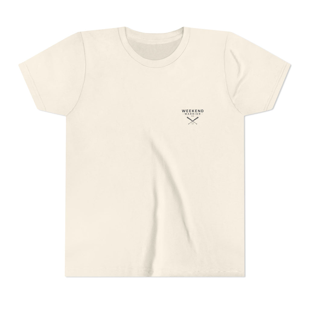 Weekend Warrior Youth Tee — Coastal Baseball Graphic Shirt