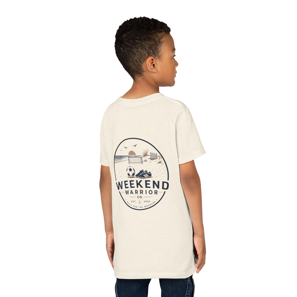 Weekend Warrior Youth Tee — Coastal Soccer Shirt