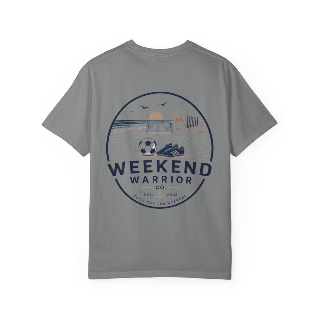 Weekend Warrior T-Shirt — Coastal Soccer Graphic