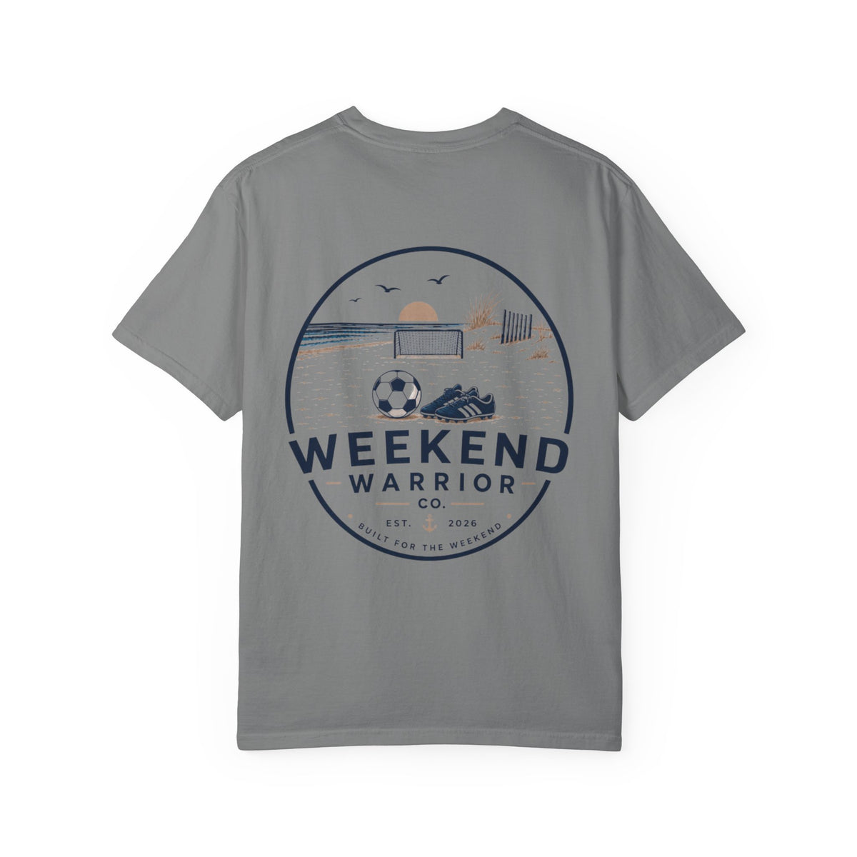 Weekend Warrior T-Shirt — Coastal Soccer Graphic