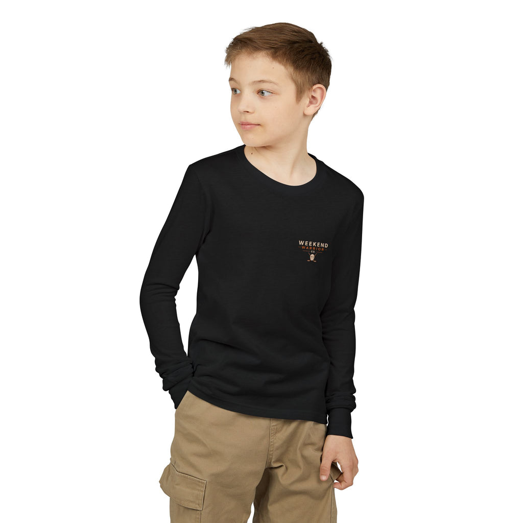 LIMITED EDITION Youth Weekend Warrior Long Sleeve Spooky Hockey Tee