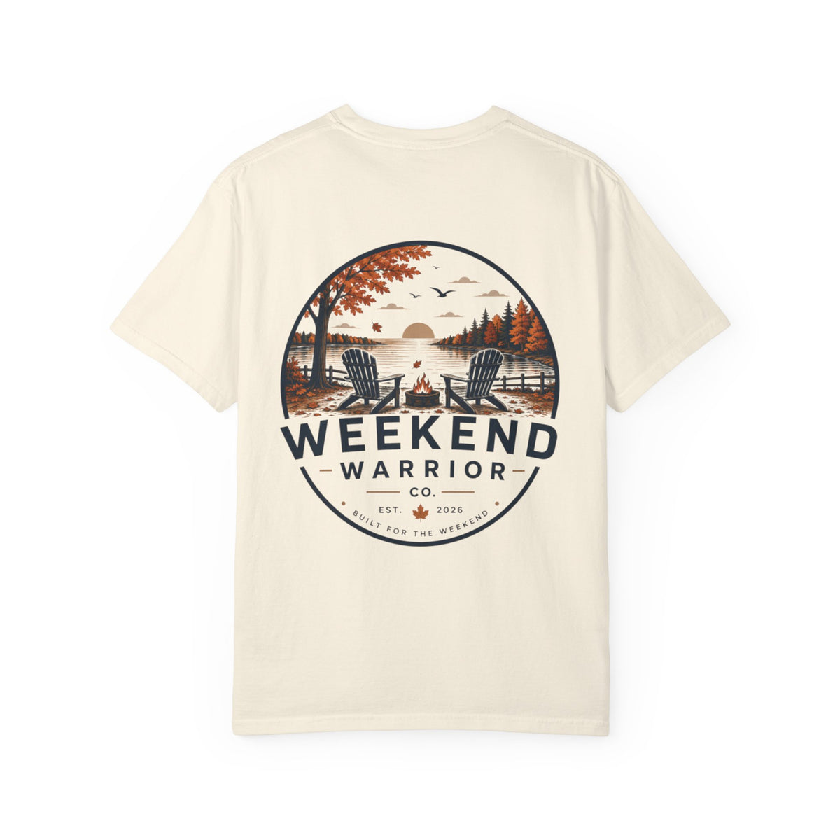 Weekend Warrior T-Shirt — Coastal Fall Graphic