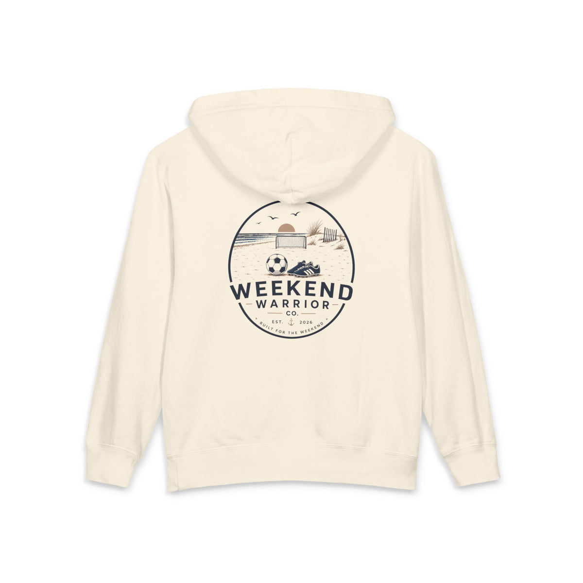 Copy of Weekend Warrior Youth Hoodie — Coastal Soccer Lightweight Pullover