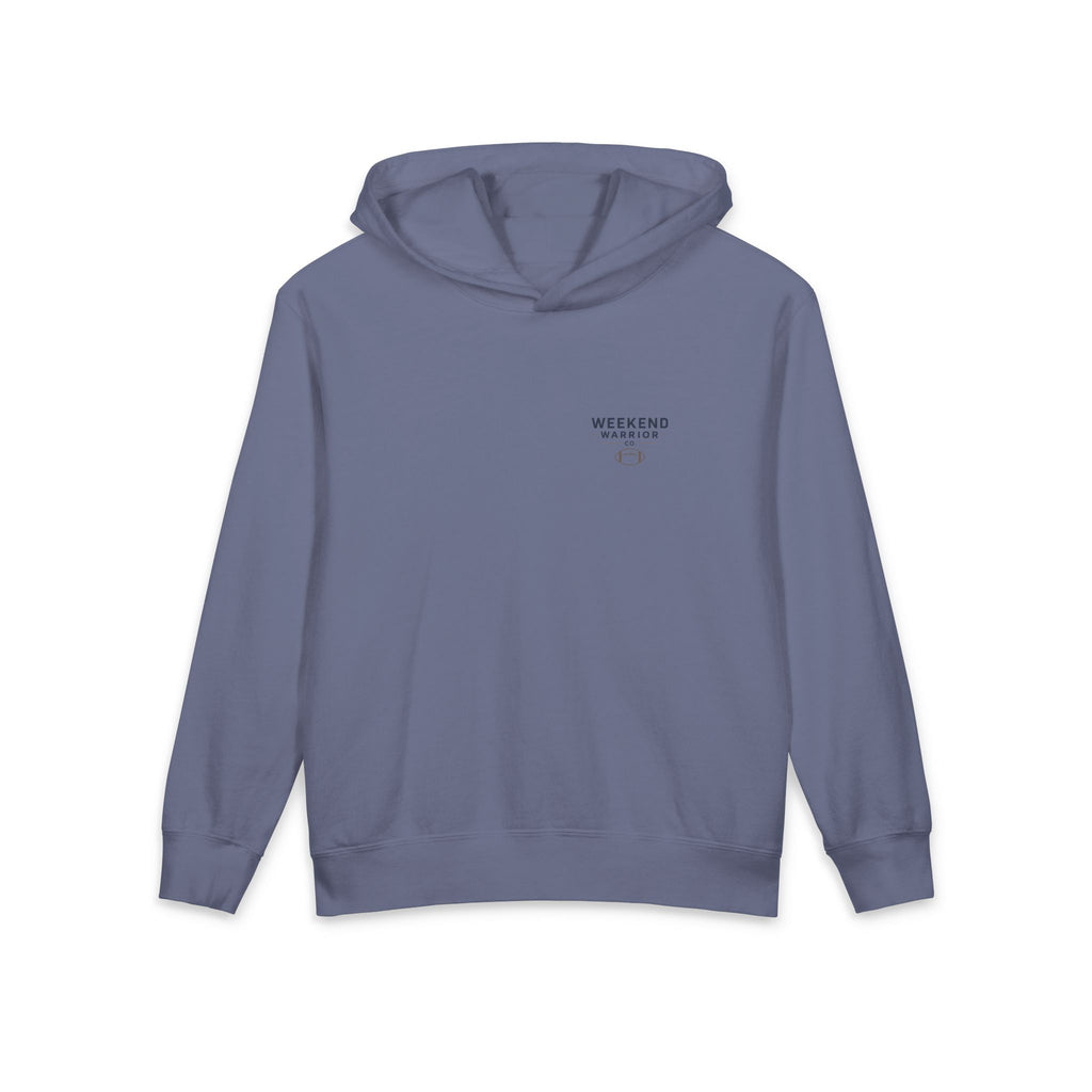 Weekend Warrior Youth Hoodie — Coastal Football Sweatshirt