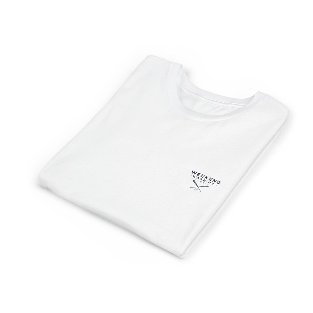 Weekend Warrior Youth Tee — Coastal Baseball Graphic Shirt
