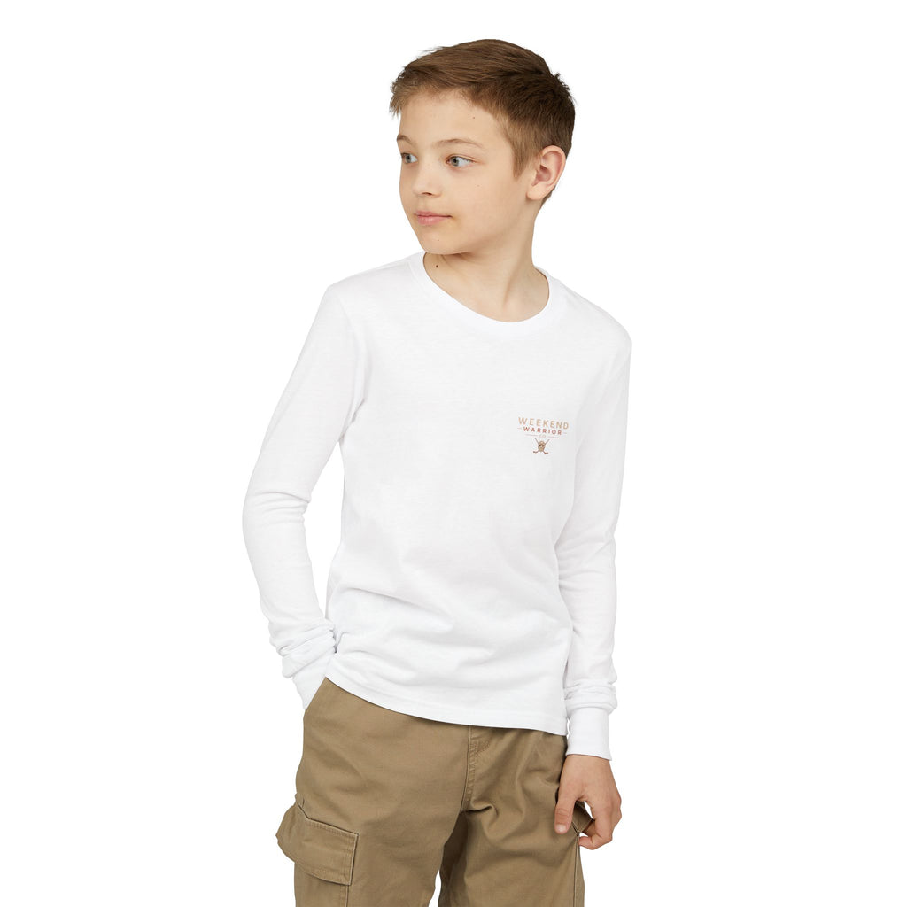 LIMITED EDITION Youth Weekend Warrior Long Sleeve Spooky Hockey Tee