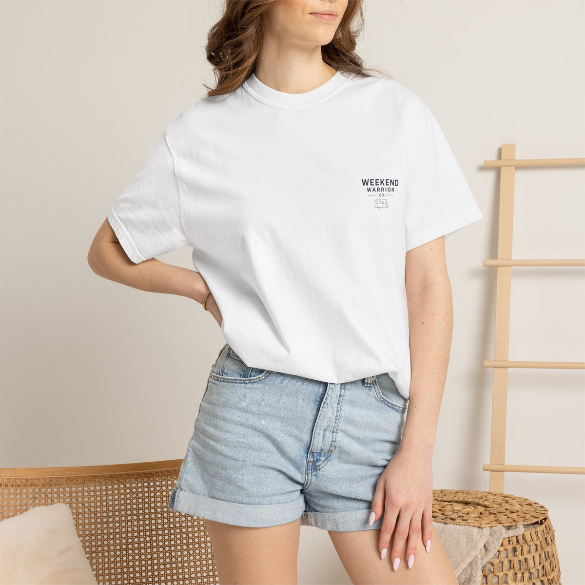 Weekend Warrior T-Shirt — Coastal Camping Graphic