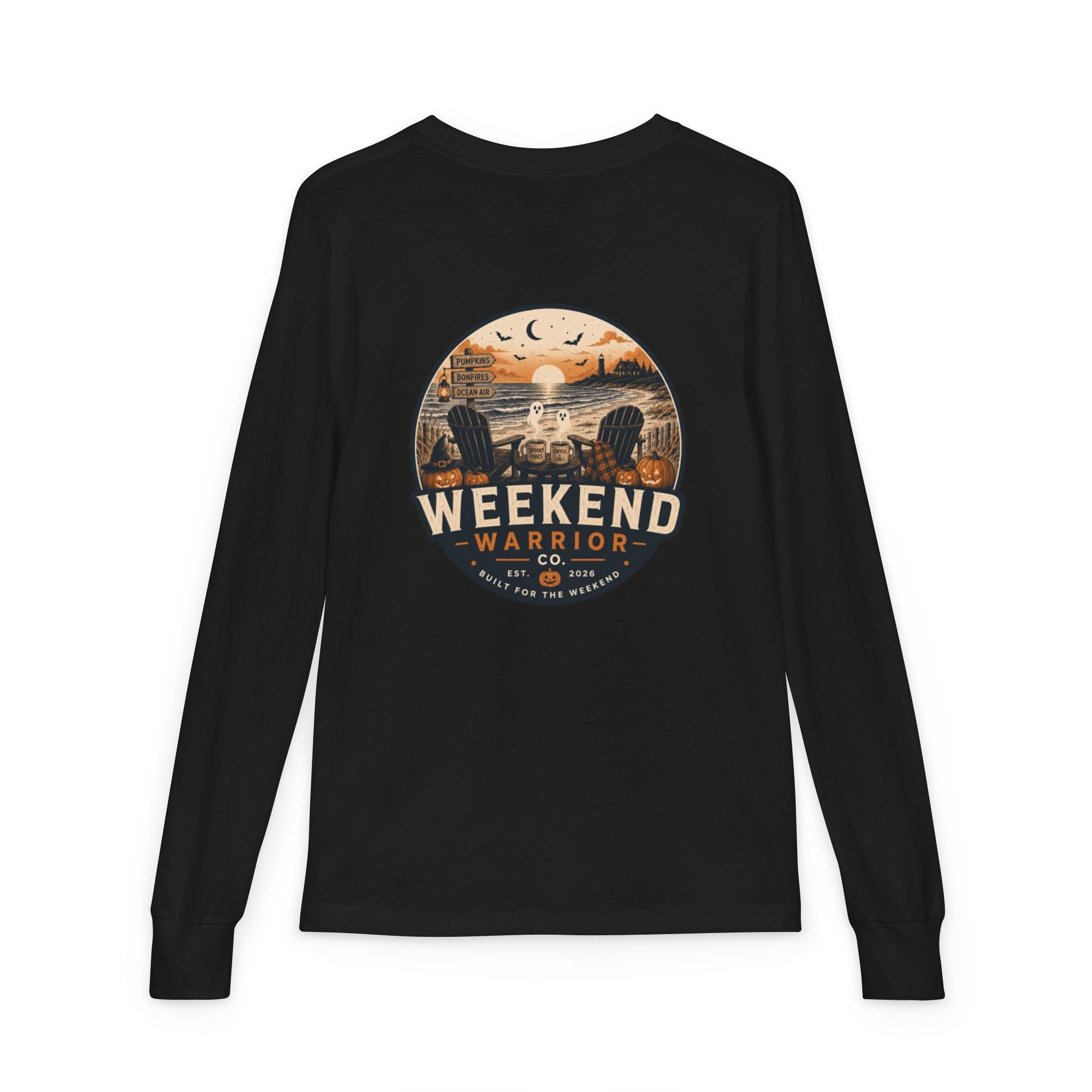 LIMITED EDITION Youth Weekend Warrior Long Sleeve Spooky  Tee