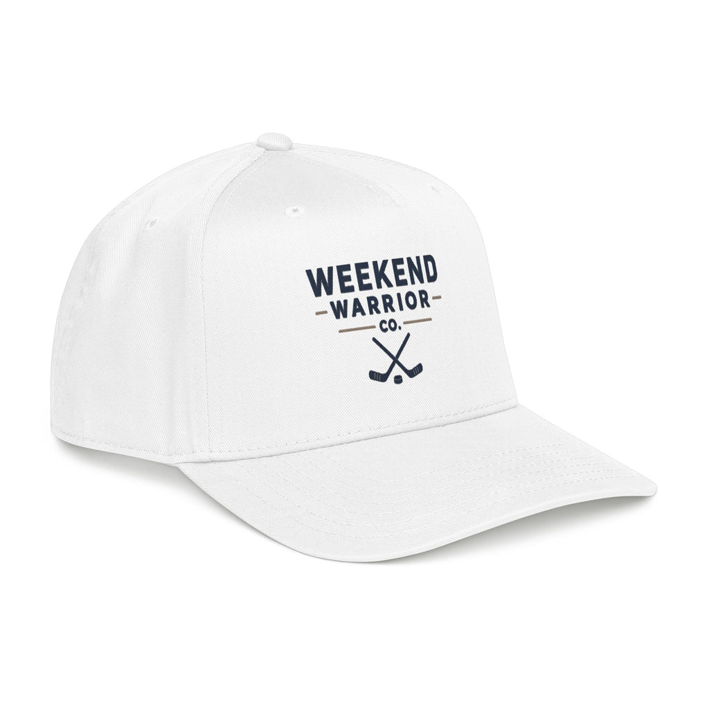 Weekend Warrior Co. Baseball Cap — Casual Two-Tone Hockey Hat