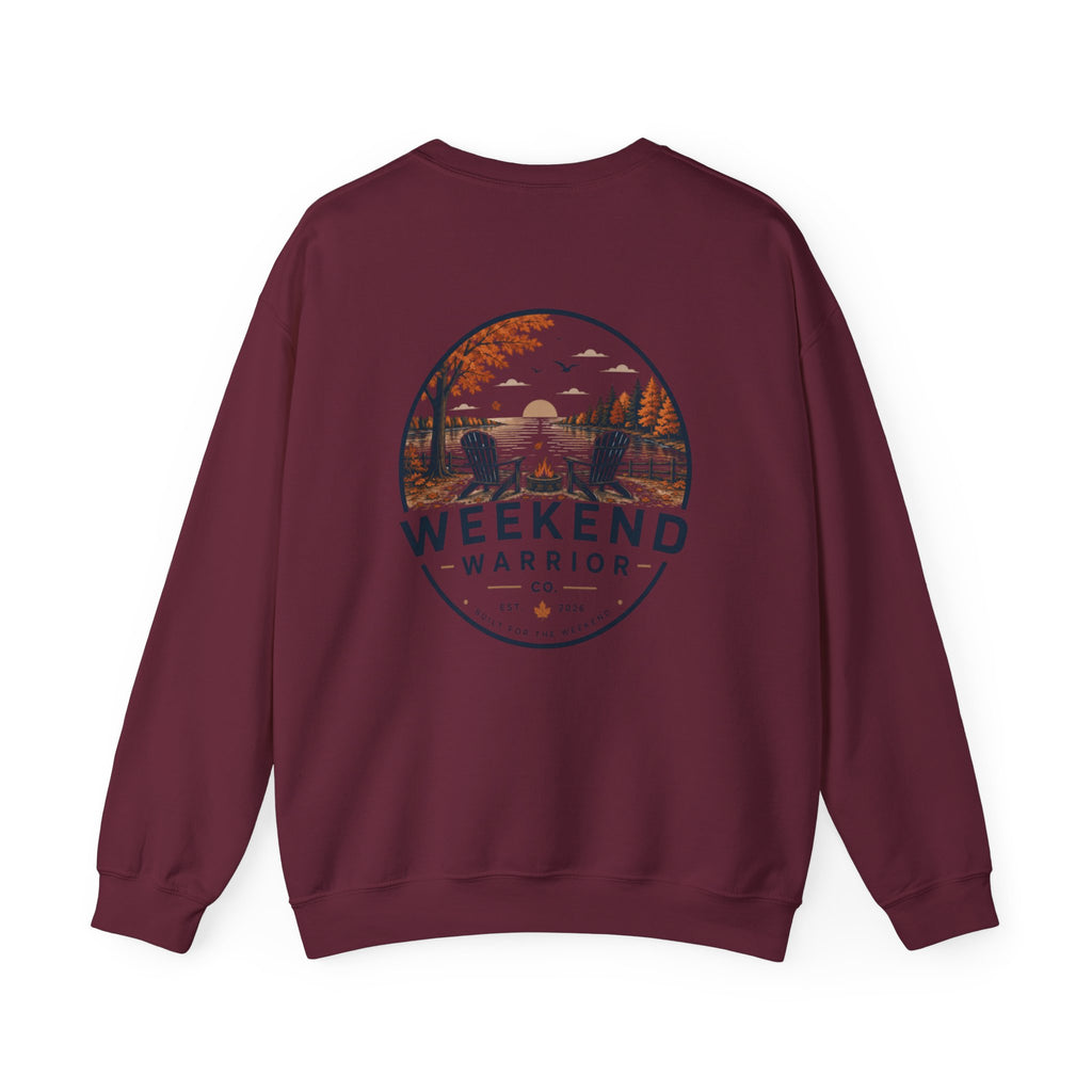 Weekend Warrior Sweatshirt — Coastal Fall Crewneck