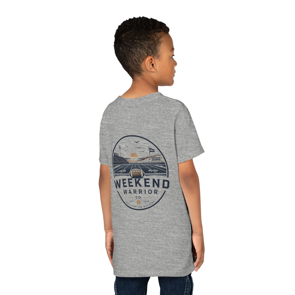 Weekend Warrior Youth Tee — Coastal Football Shirt
