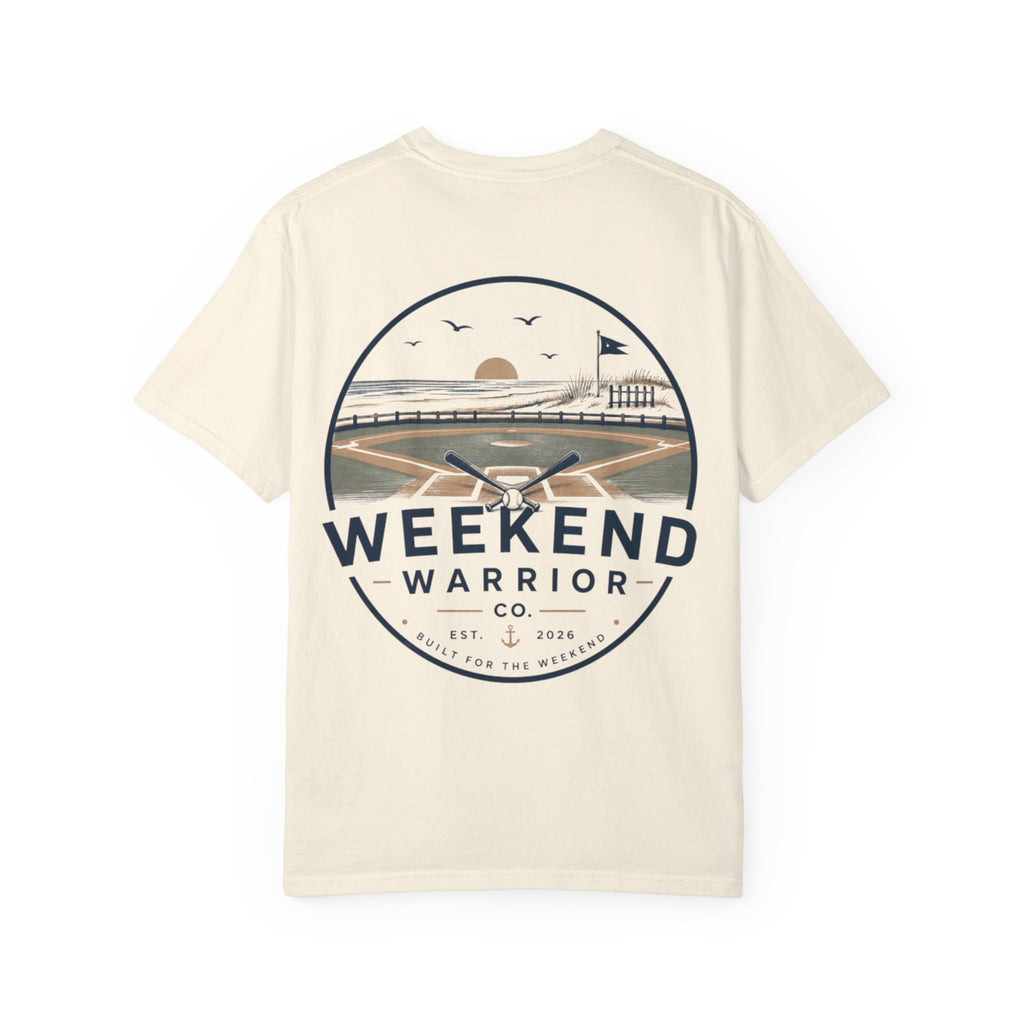 Weekend Warrior T-Shirt — Coastal Baseball Graphic