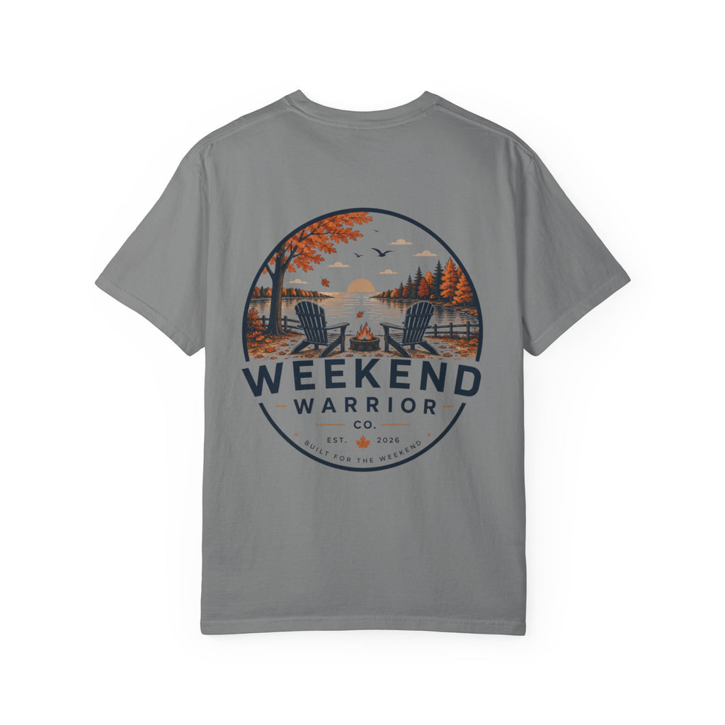 Weekend Warrior T-Shirt — Coastal Fall Graphic