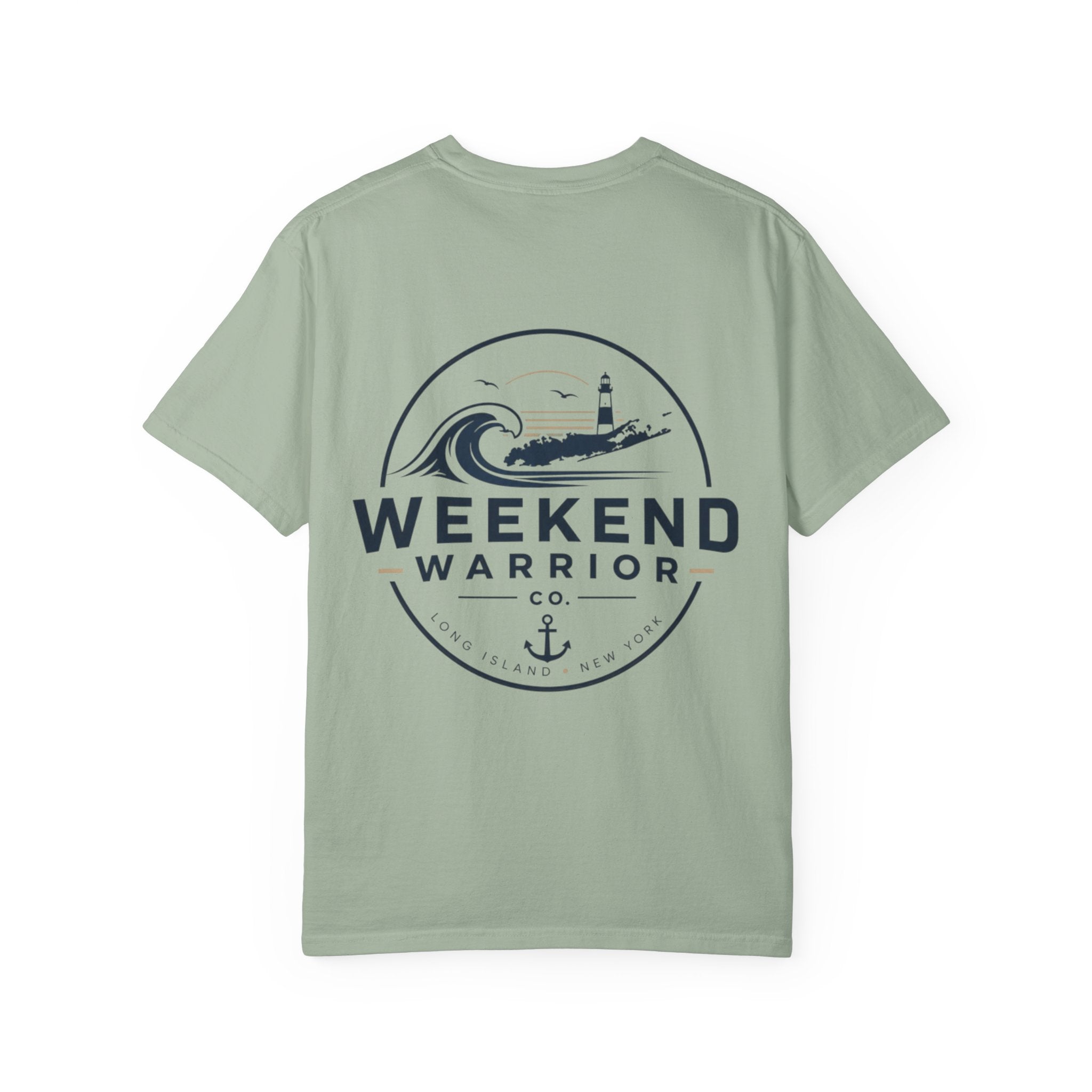 Custom OG Weekend Warrior T-Shirt — Coastal Lighthouse Graphic