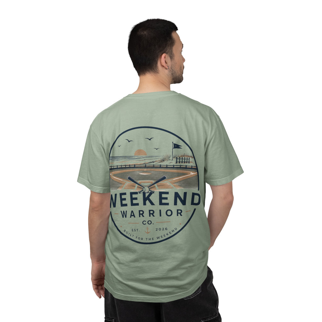 Weekend Warrior T-Shirt — Coastal Baseball Graphic