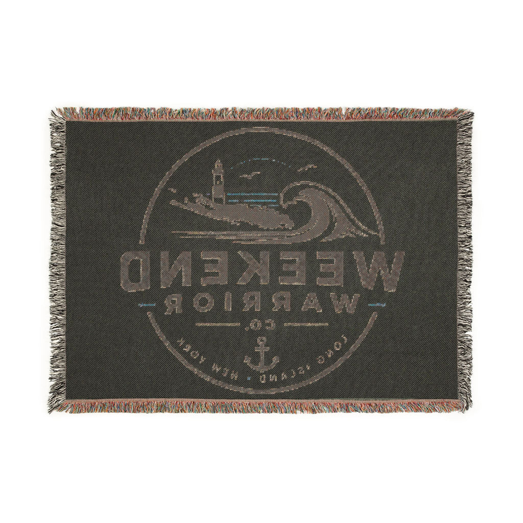 Weekend Warrior Woven Blanket — Custom OG Throw