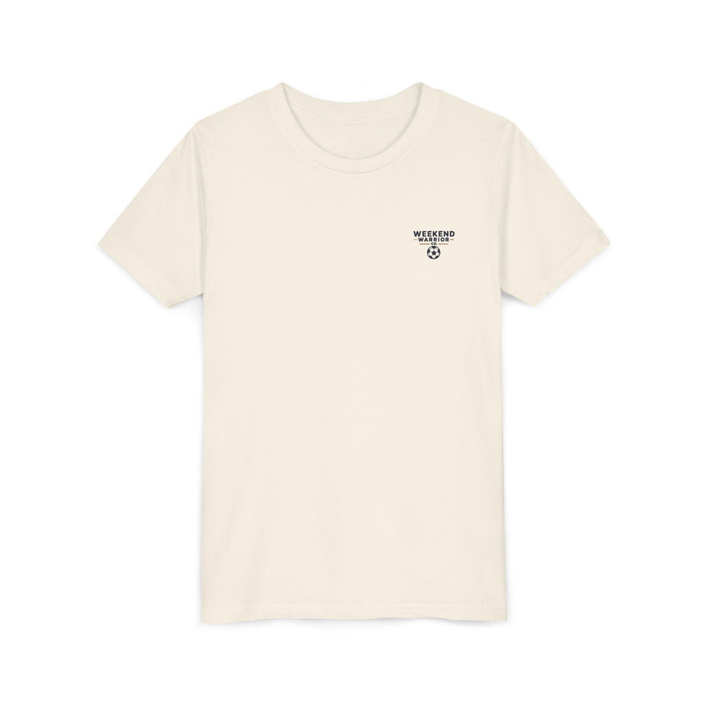 Weekend Warrior Youth Tee — Coastal Soccer Shirt