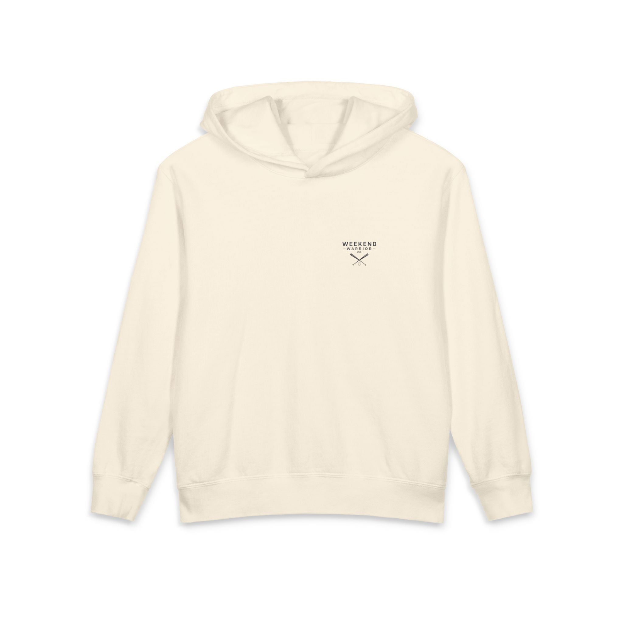 Weekend Warrior Youth Hoodie — Coastal Baseball Lightweight Pullover
