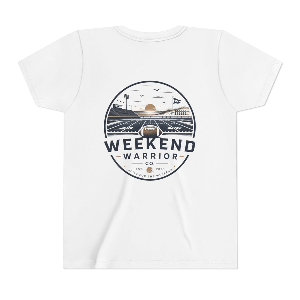 Weekend Warrior Youth Tee — Coastal Football Shirt