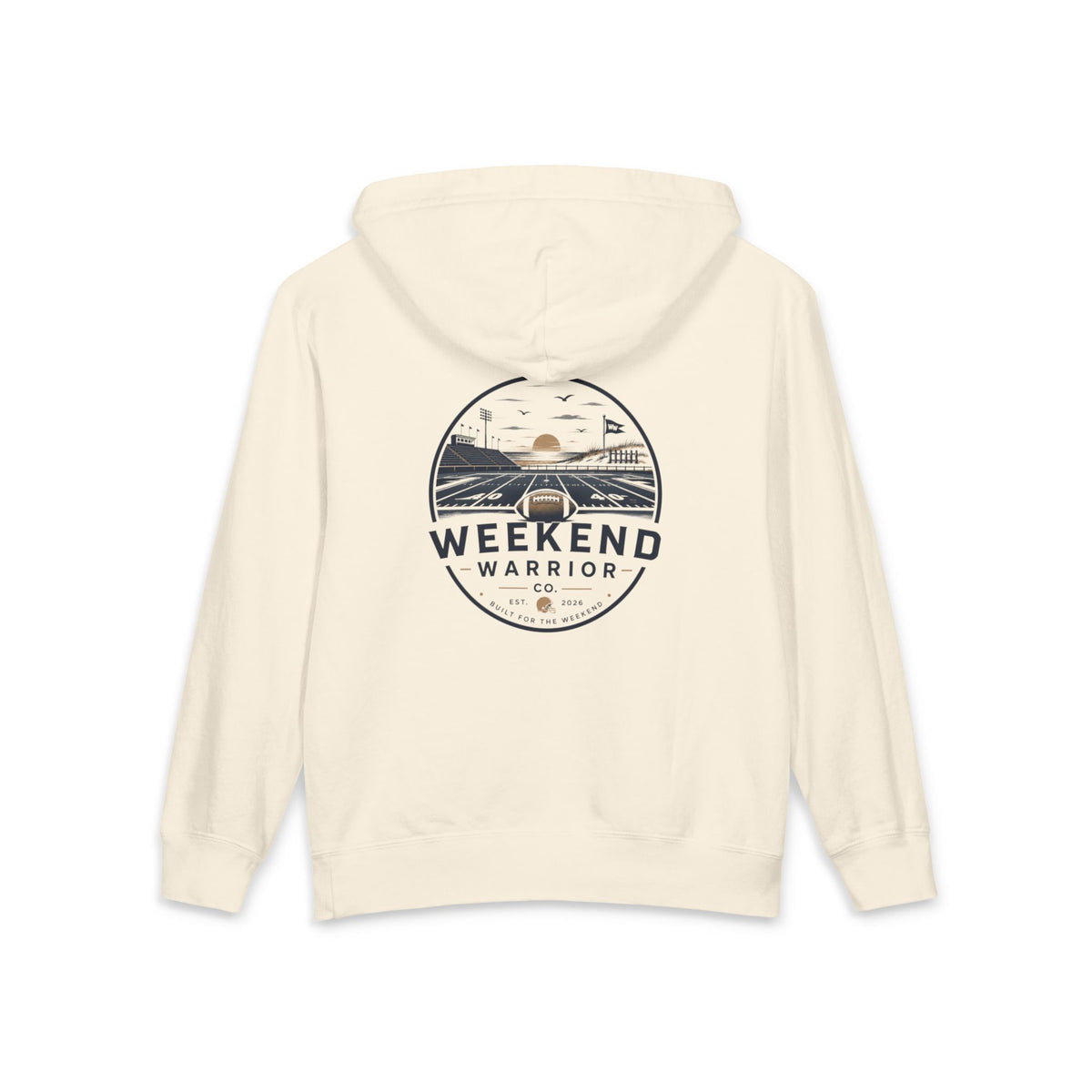 Weekend Warrior Youth Hoodie — Coastal Football Sweatshirt