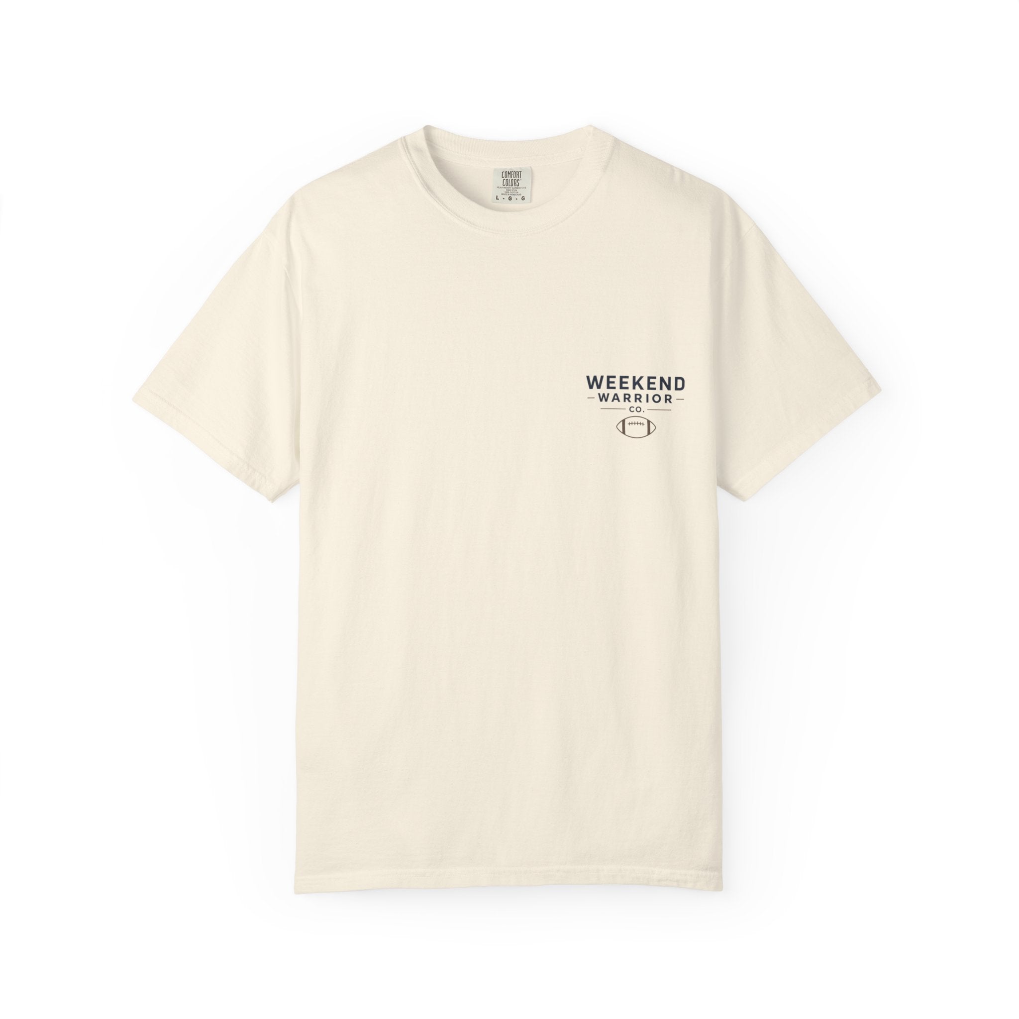 Weekend Warrior T-Shirt — Coastal Football Graphic