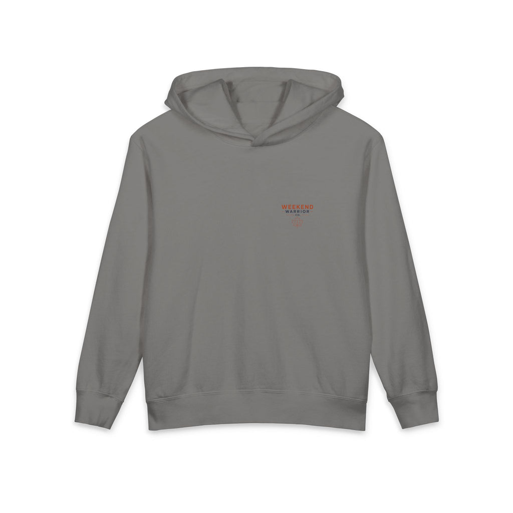 Weekend Warrior Youth Hoodie — Coastal Fall Sweatshirt