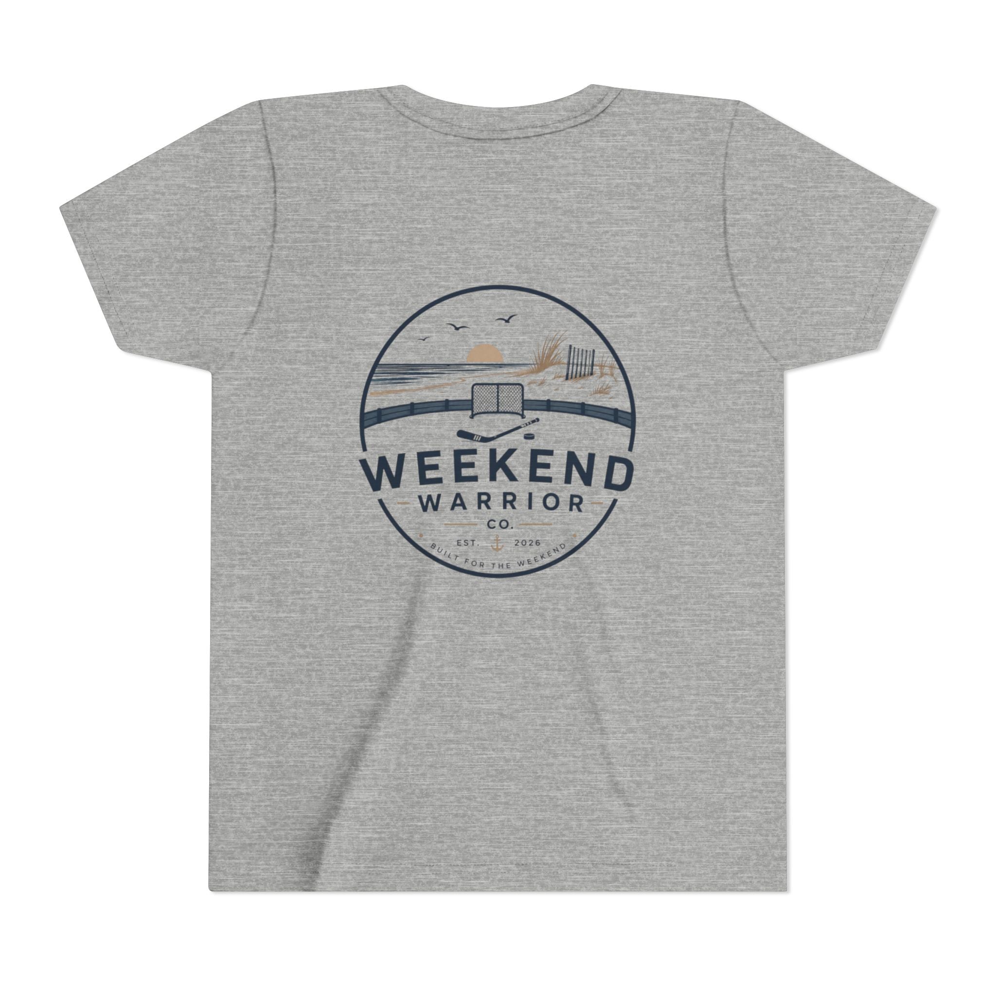 Weekend Warrior Youth Tee — Coastal Hockey Graphic Shirt