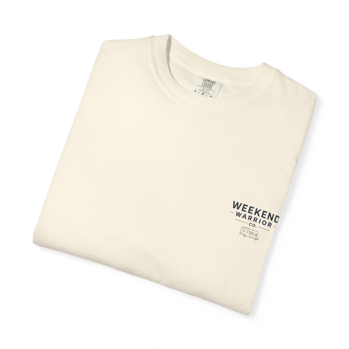 Weekend Warrior T-Shirt — Coastal Camping Graphic