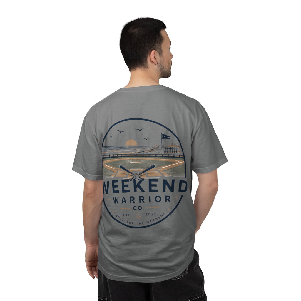 Weekend Warrior T-Shirt — Coastal Baseball Graphic