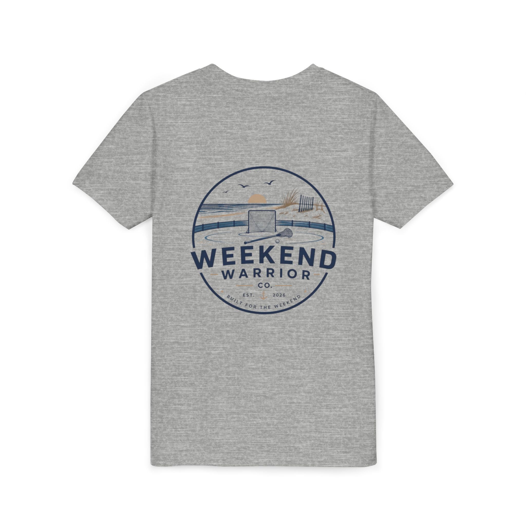 Weekend Warrior Youth Tee — Coastal LAXX Graphic Shirt