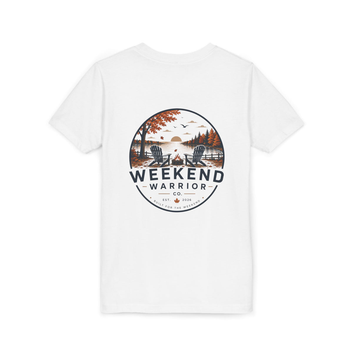 Weekend Warrior Youth Tee — Coastal Fall Shirt
