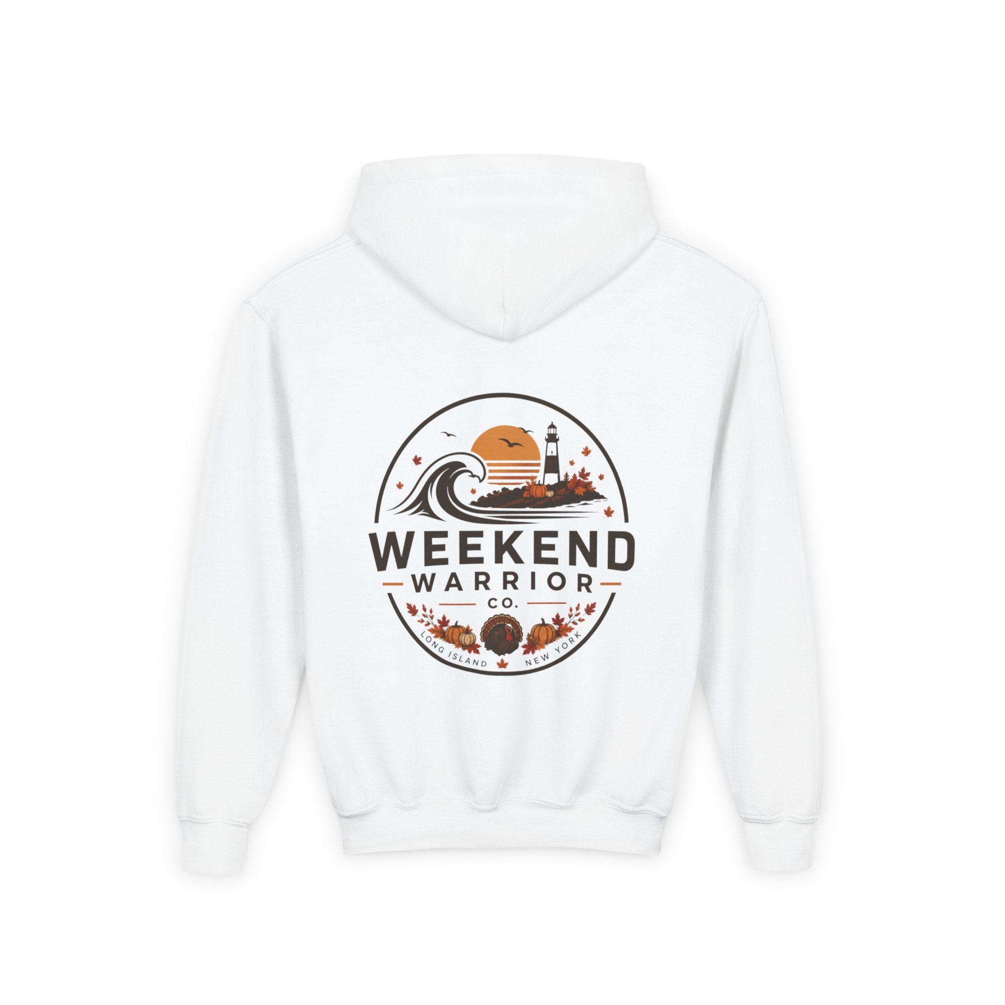 LIMITED EDITION Weekend Warrior Youth Hoodie — Thanksgiving Graphic