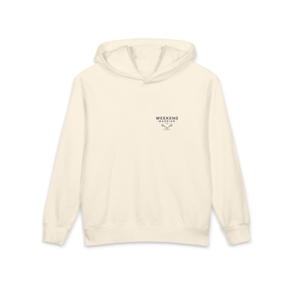 Weekend Warrior Youth Hoodie — Coastal LAXX Lightweight Pullover