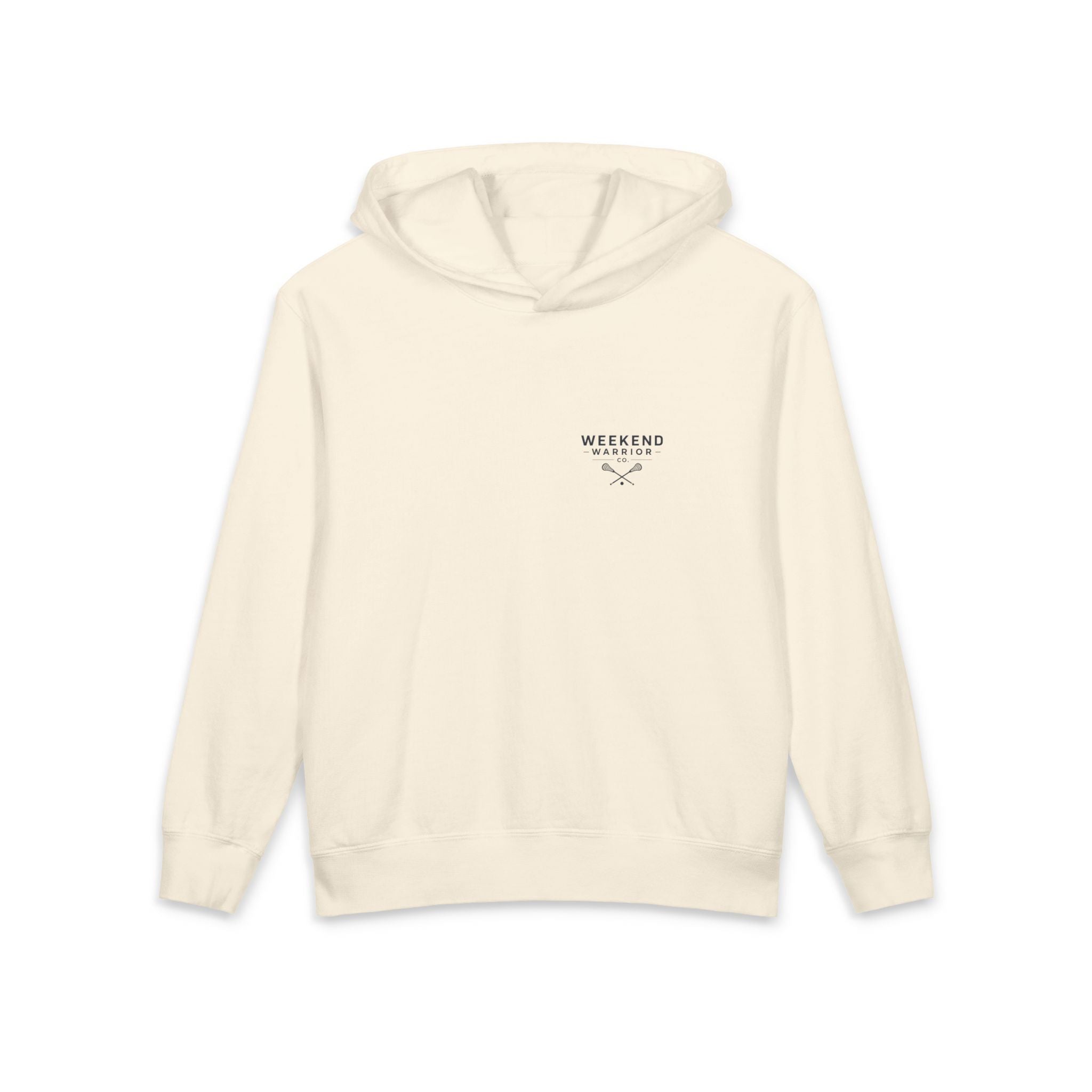 Weekend Warrior Youth Hoodie — Coastal LAXX Lightweight Pullover