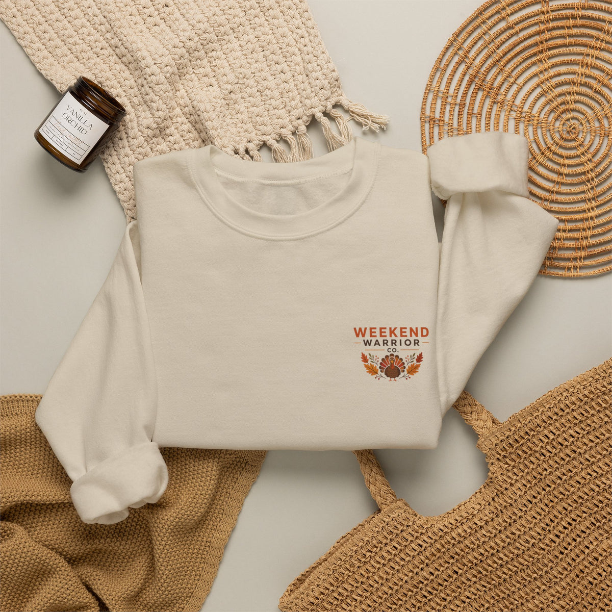 LIMITED EDITION Weekend Warrior Thanksgiving Crewneck Sweatshirt