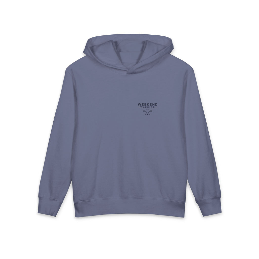 Weekend Warrior Youth Hoodie — Coastal LAXX Lightweight Pullover