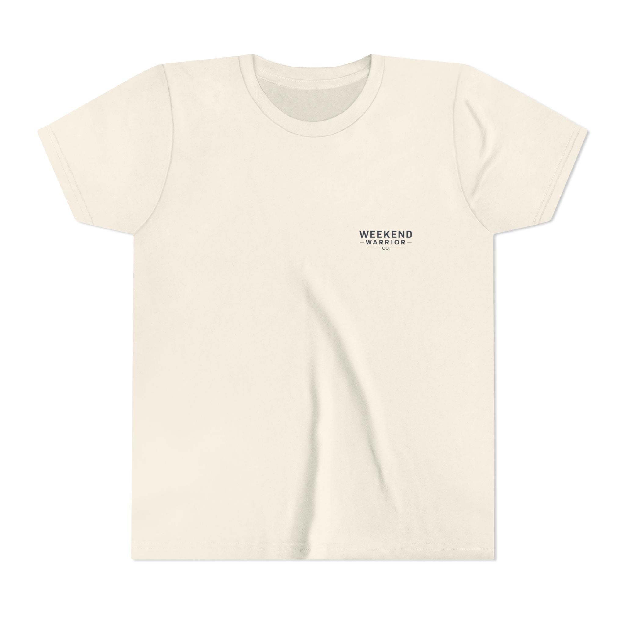 Weekend Warrior Youth Tee — Coastal Lighthouse Surf Graphic Shirt